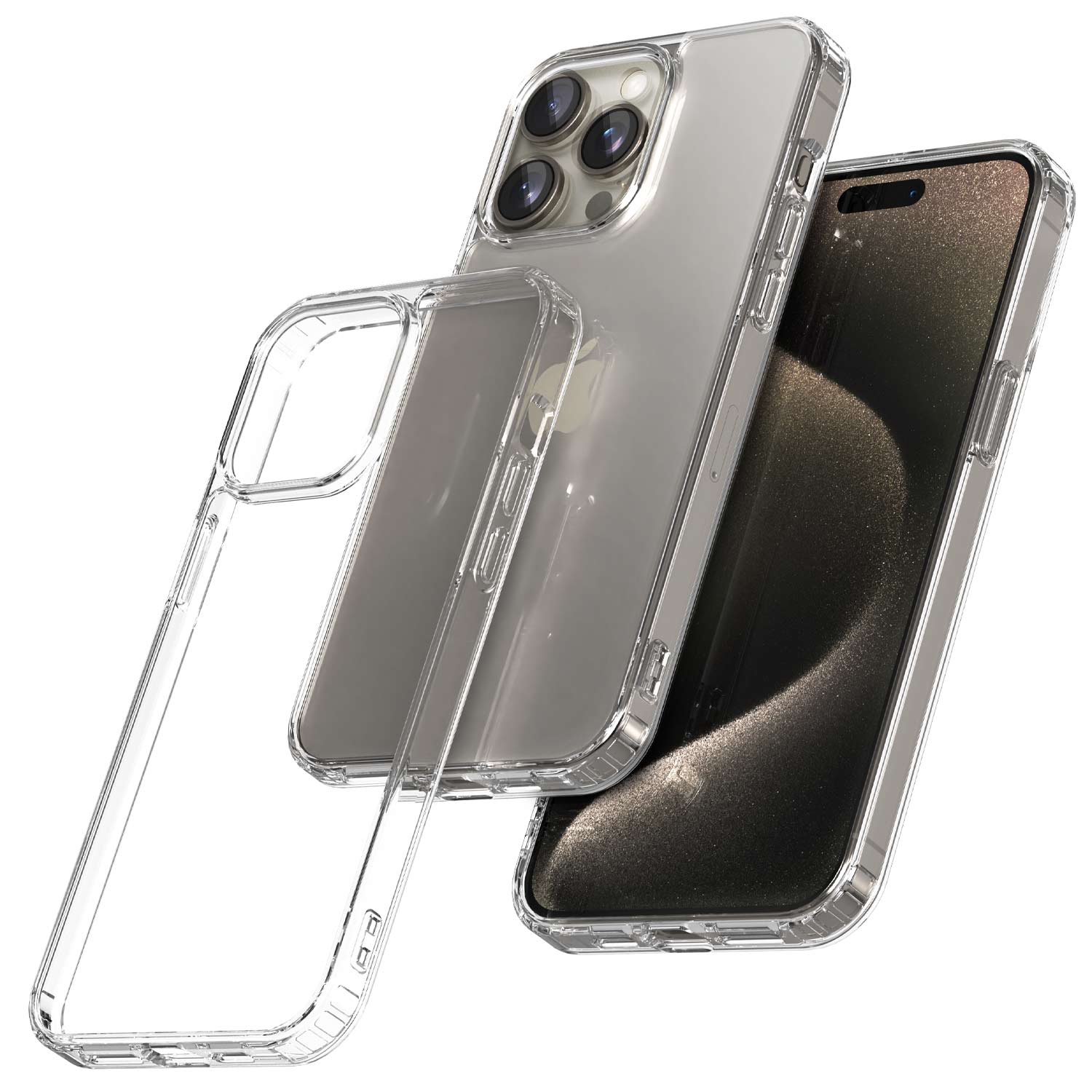 Military Grade Protection Ultra Clear iPhone 15 Series Case