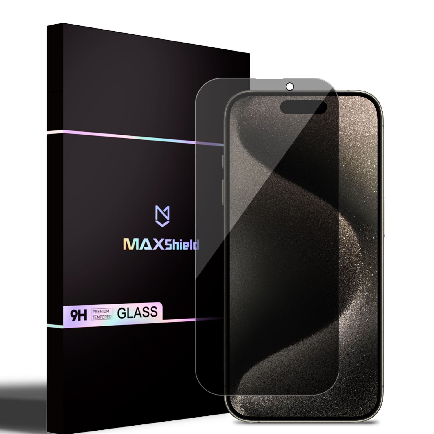 MaxShield® 【2 Pack】 iPhone 15 Series Privacy Anti-spy Glass Screen Protector