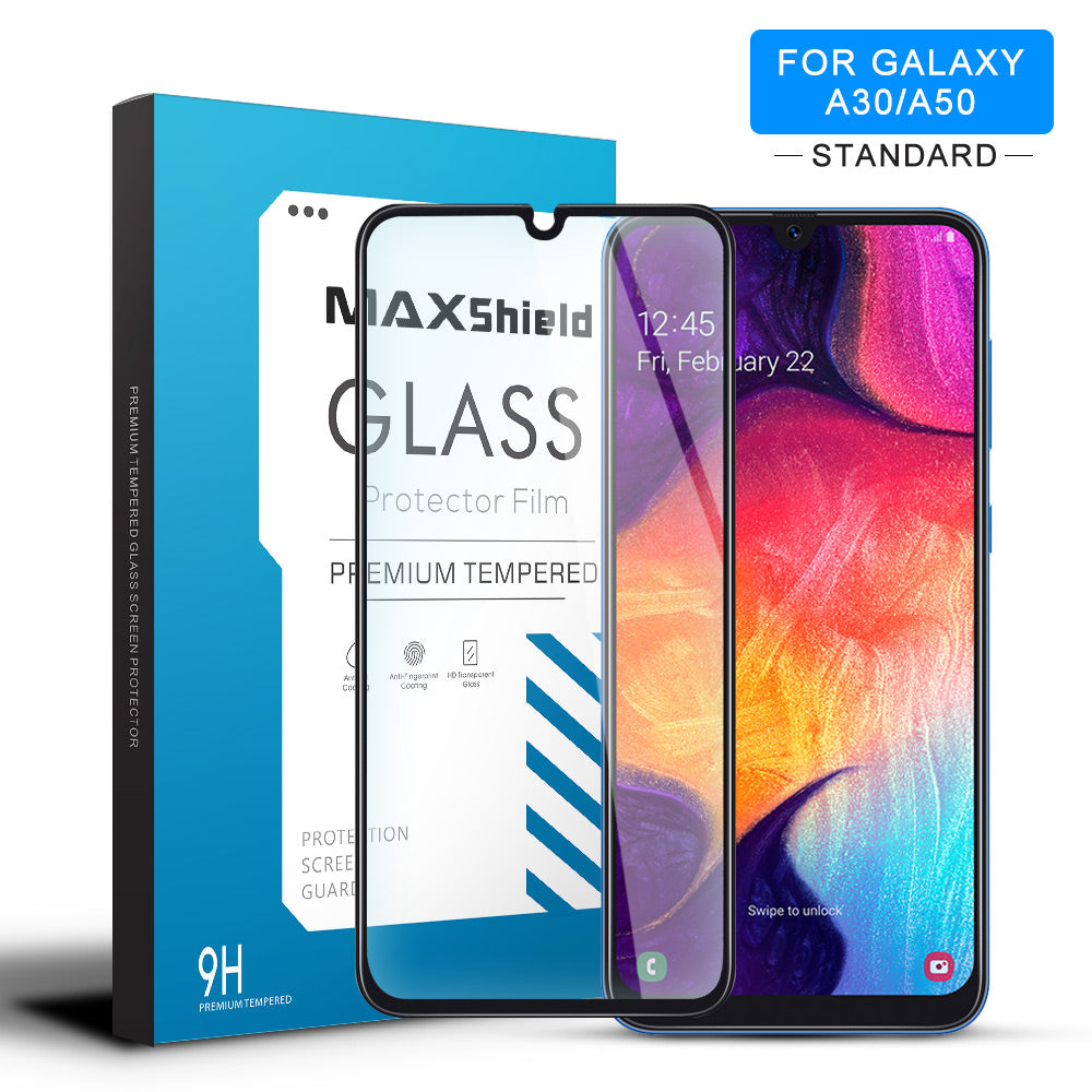 Samsung Galaxy A30 Full Coverage Tempered Glass Film HD Screen Protector