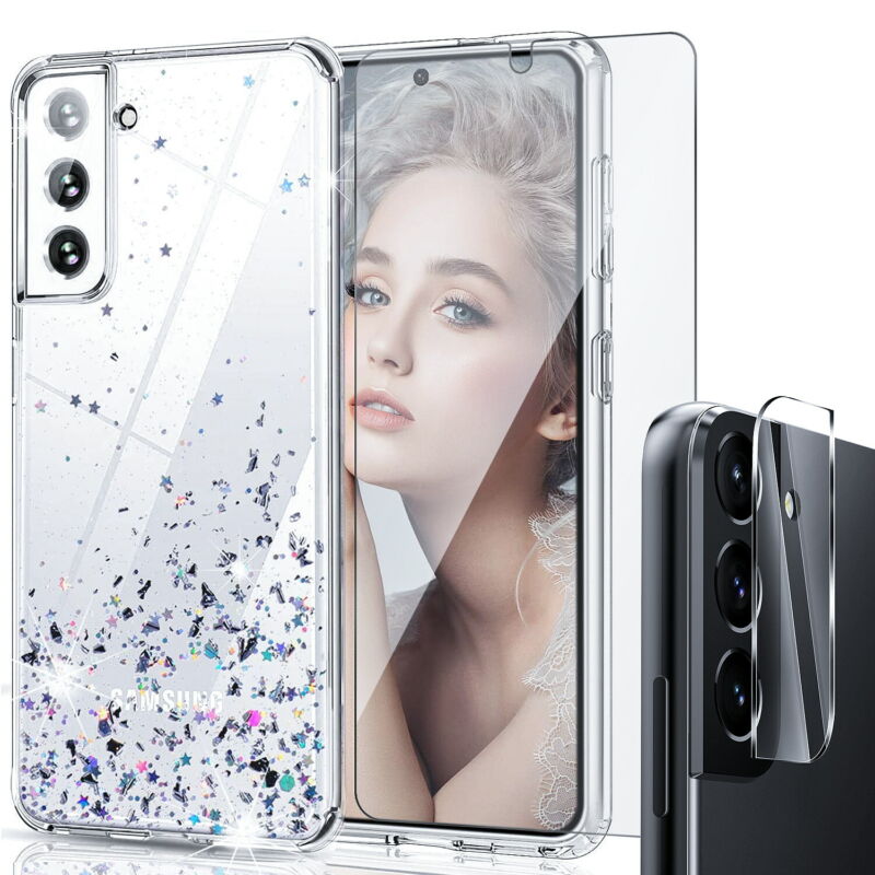 [FULL SET]For Samsung Galaxy S23 Plus Ultra Case Clear Slim Cover